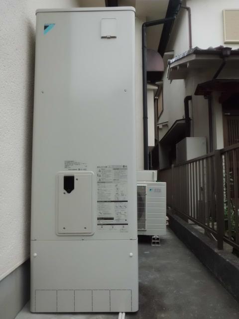 貯湯ユニット/ヒート・ポンプ等設置完了!