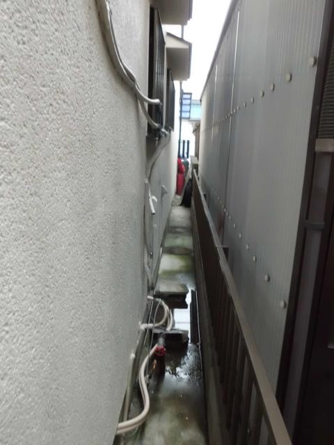 LPガス給湯器撤去後で、すっきり!!