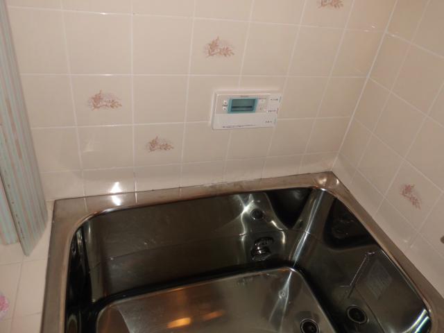 バスルーム内パネル新設!湯張りTEST中