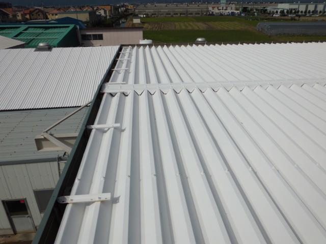 折板屋根状態!