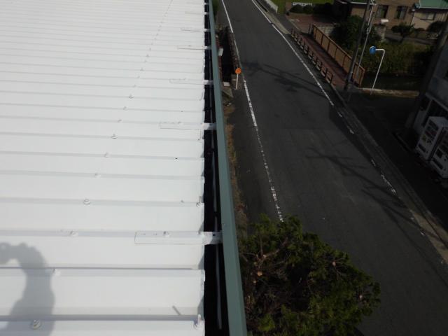 足場設置予定周辺