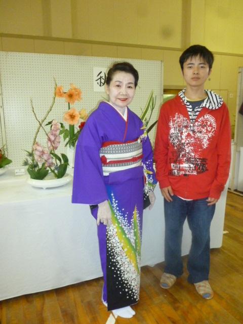 ㊧寺西さんと㊨次男