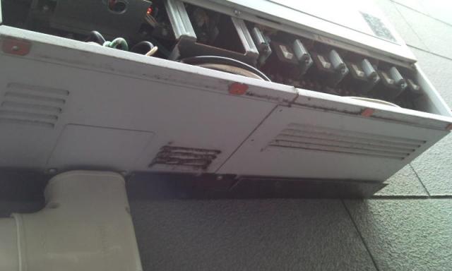 既設後、10年経過です