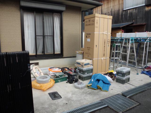 製品の搬入到着しました