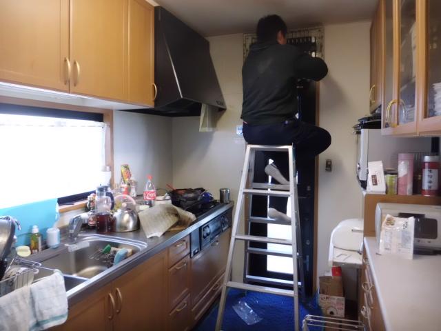 隠蔽配線工事①