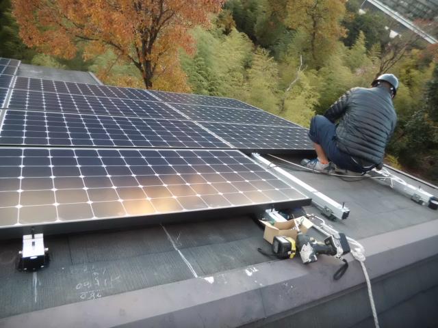 モジュール設置作業⑥