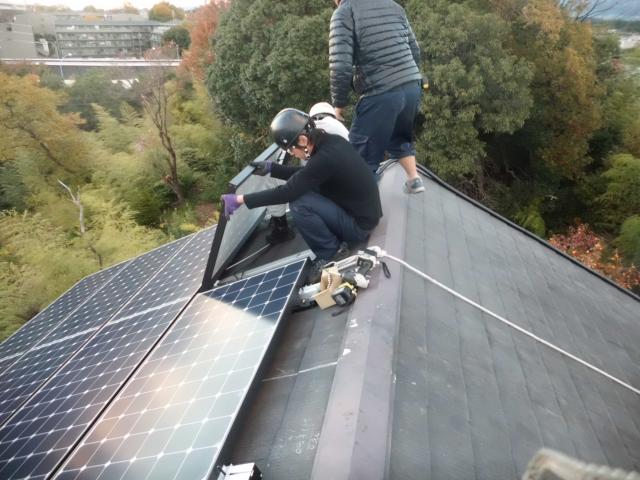 モジュール設置作業⑦