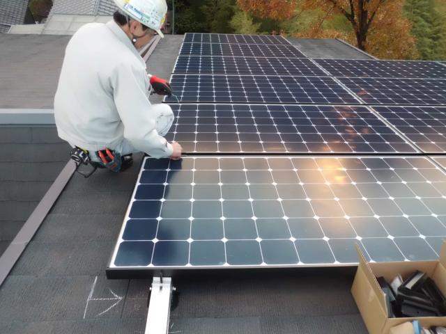 モジュール設置作業⑩