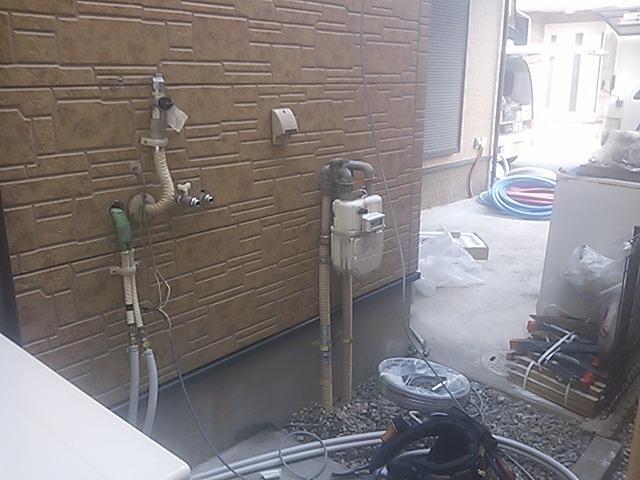 Beforeエコキュート設置場所