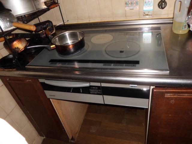 IHクッキングヒーター設置完成!