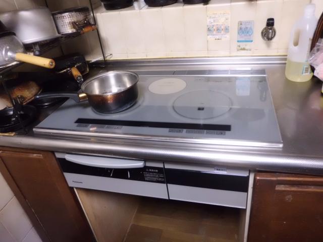 IHクッキングヒーター設置完成!
