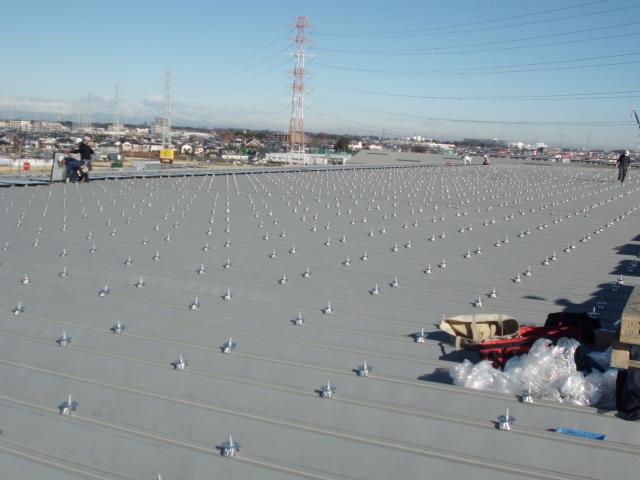 声掛け合いながらの設置