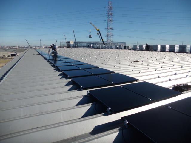 慎重に!!設置作業中