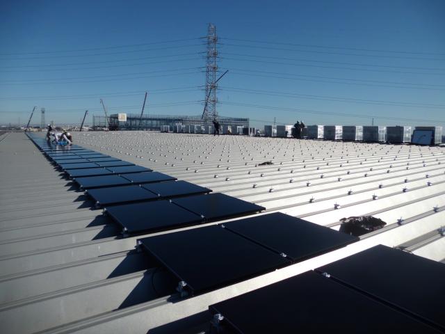 慎重に!!設置作業中