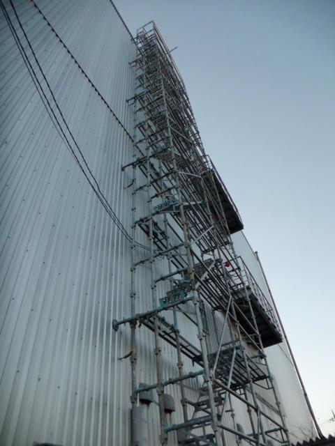 足場作業設置After