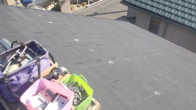 架台設置の定点