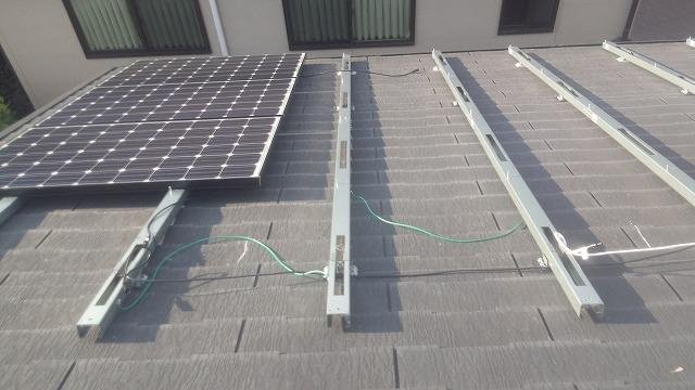 モジュール設置作業