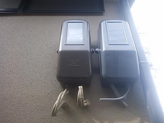 ソーラー計器箱・増設