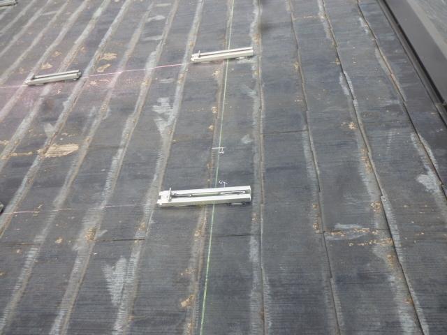 架台の設置作業!