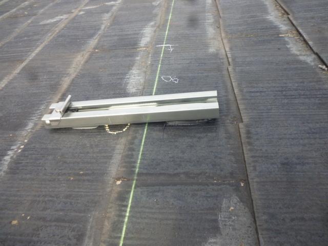 架台の設置作業!