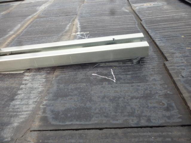 架台の設置作業!