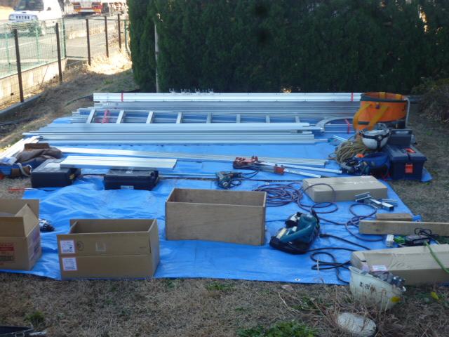 製品の梱包開封