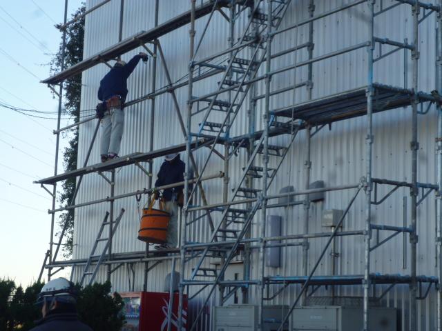 チームで、声を互いにしっかりと掛合い作業