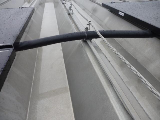 ケーブル配線結束等の作業