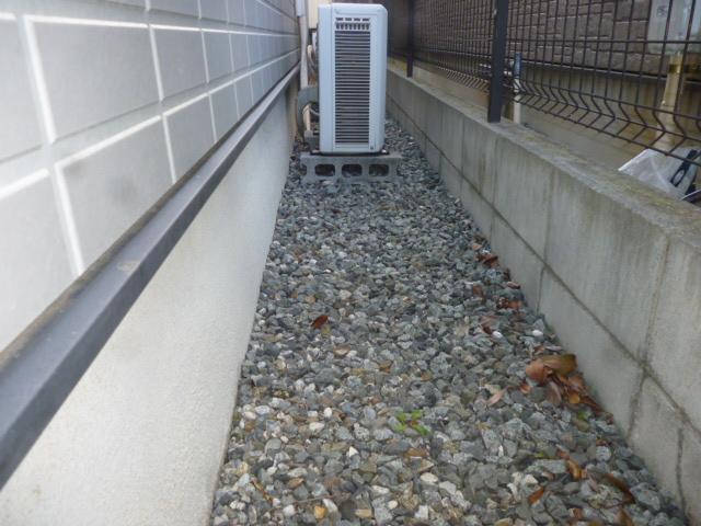 Beforeエコキュート設置場所