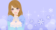 降雪=2月～4月やや多い傾向予報