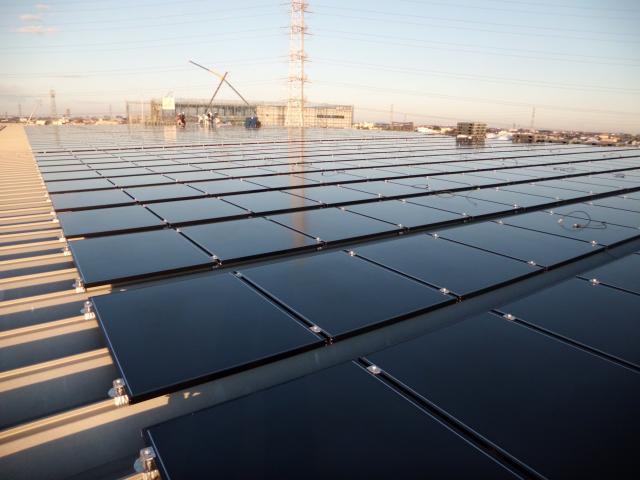 モジュール設置・配線作業並行