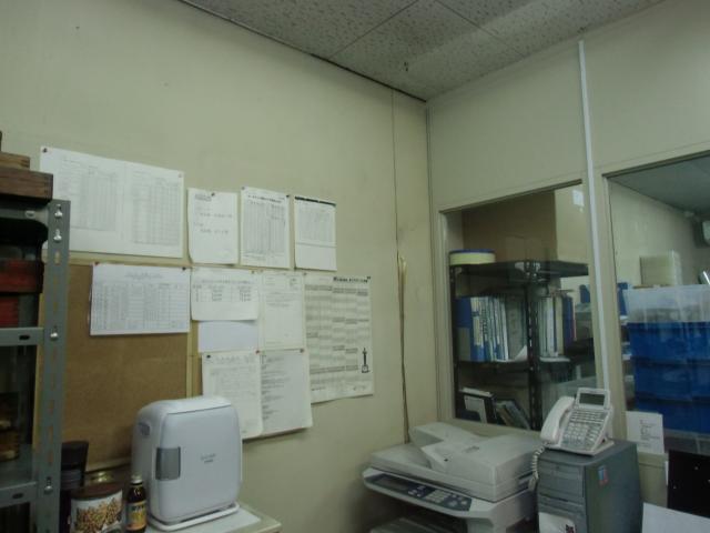 モニター設置Beforeの壁側面予定箇所