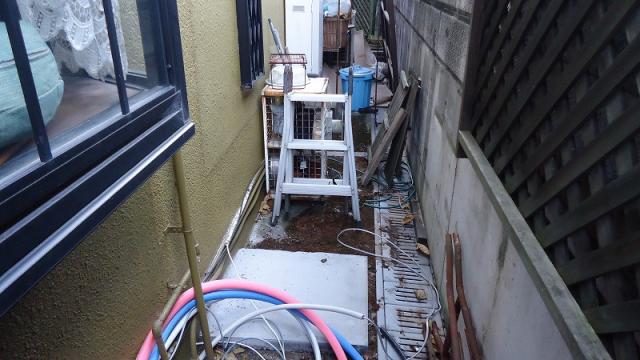 配線・配管作業並行②