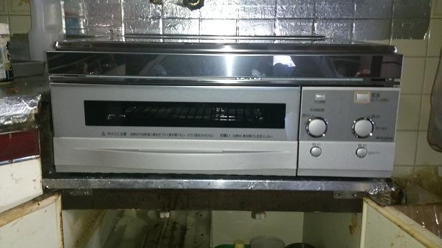 三菱IHクッキングヒーター完工!