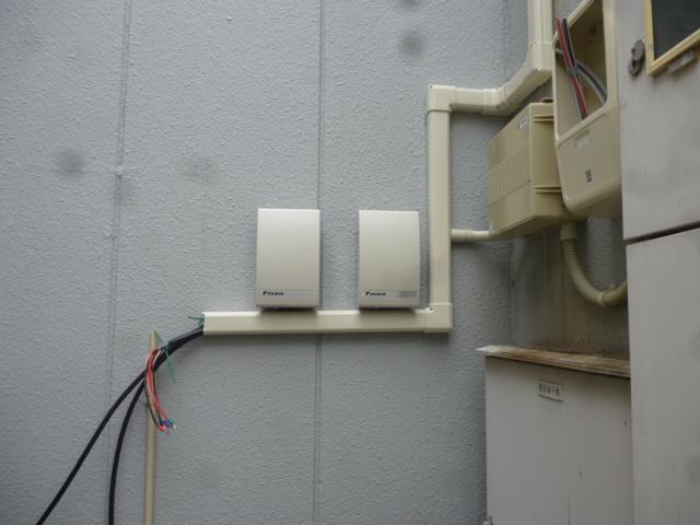 接続箱の配線行程