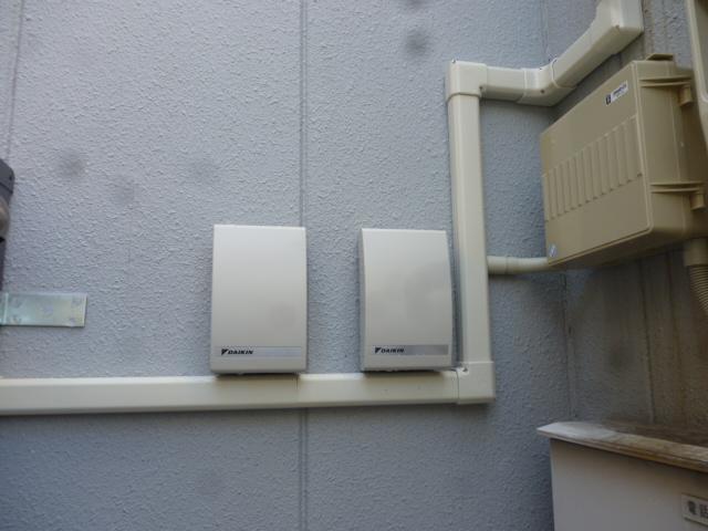 接続箱・設置完了!