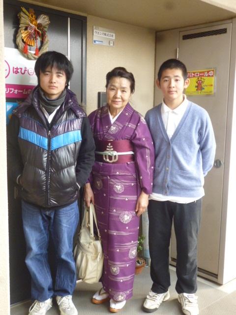 高校進学季節柄・激励訪問