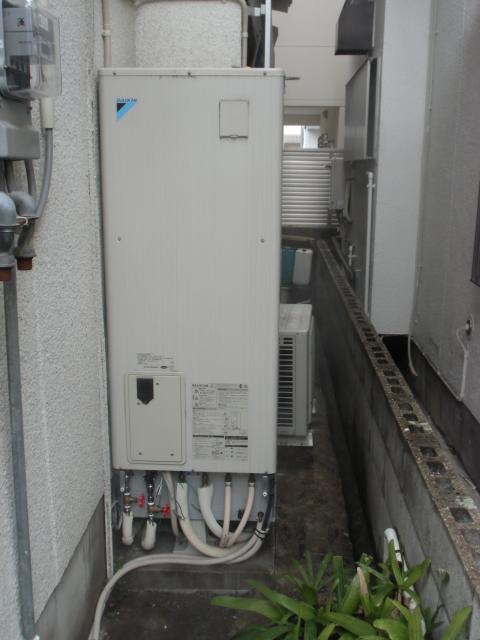 エコキュートの取り外しBefore