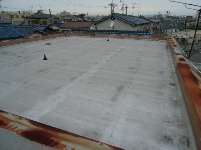 門真市在籍・K製作所さまの屋上現地調査