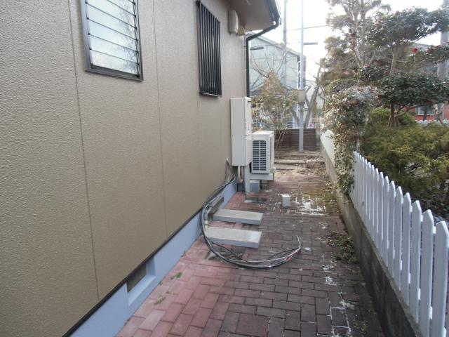 配線作業開始～