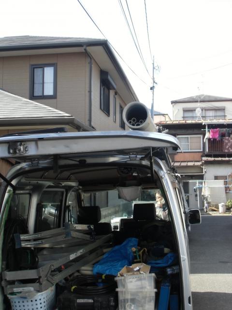 工具一式・部品等の荷卸し開始から