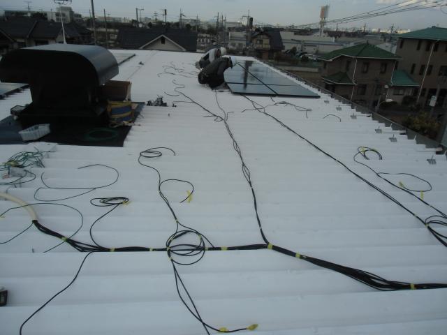 確実・丁寧・着実にモジュール設置工程