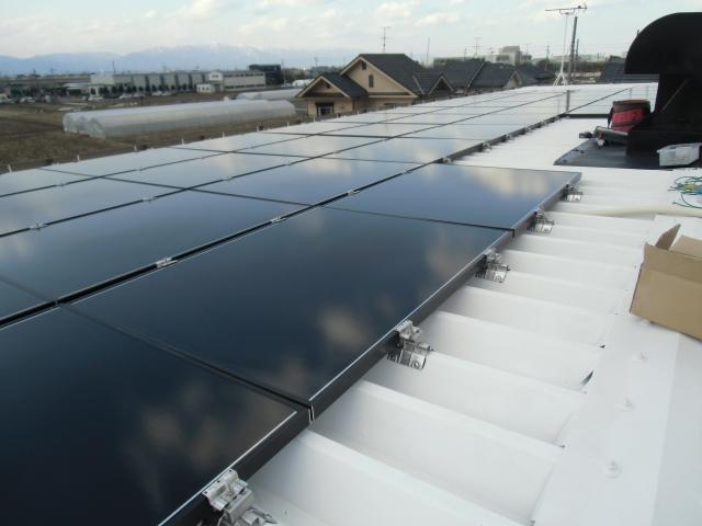 モジュール設置作業