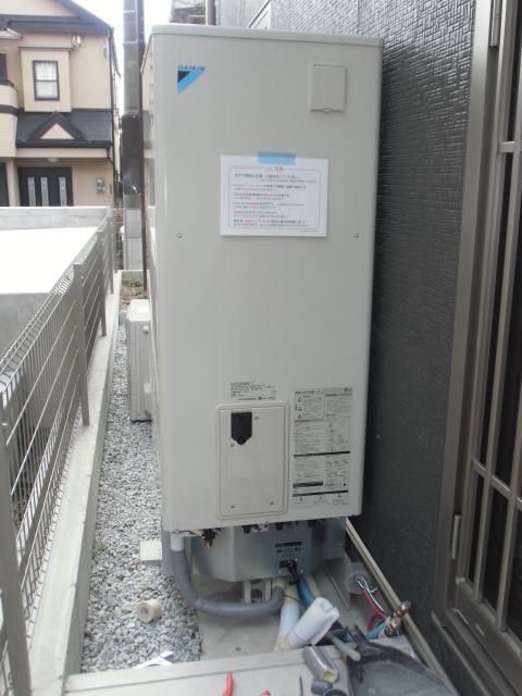 施工日和にて順調作業工程