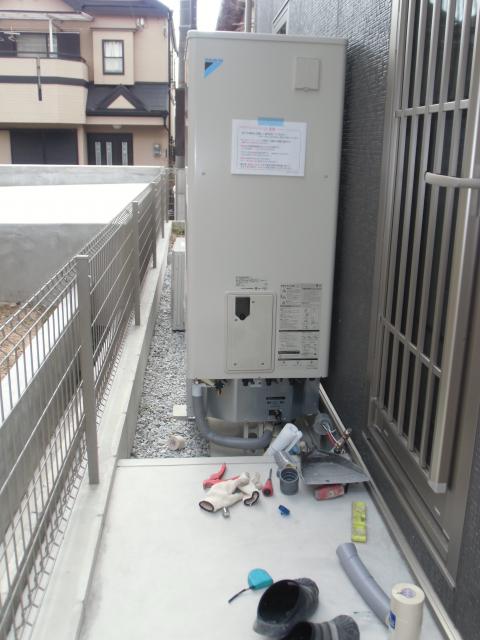 スムーズ過程にて、設置工程