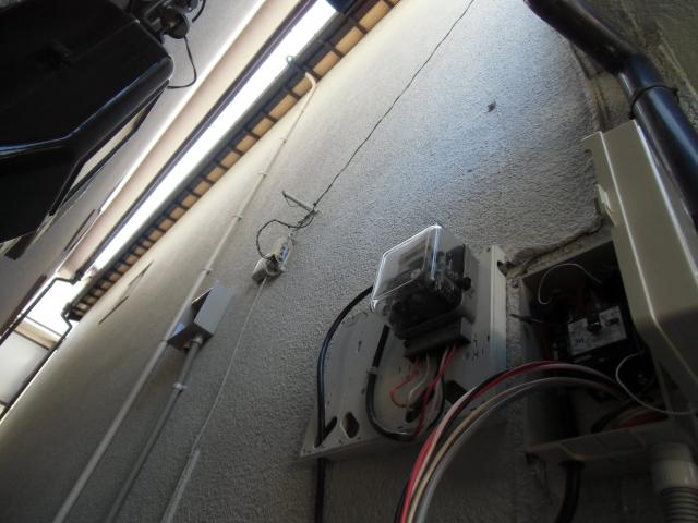 OFFでの電線作業