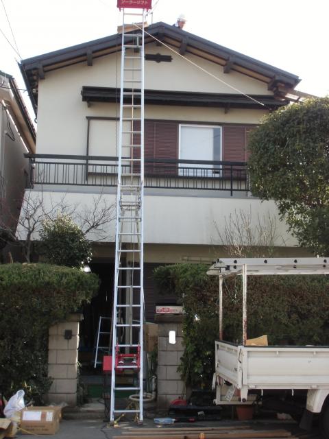 パネル搬入開始