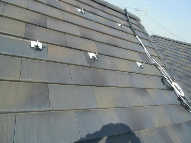 架台・支柱設置作業