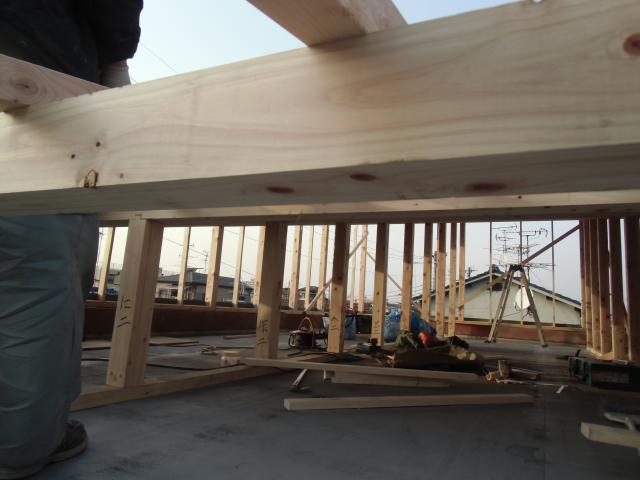 支柱・基礎架台作業