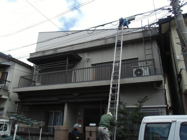 チーム力で順調作業